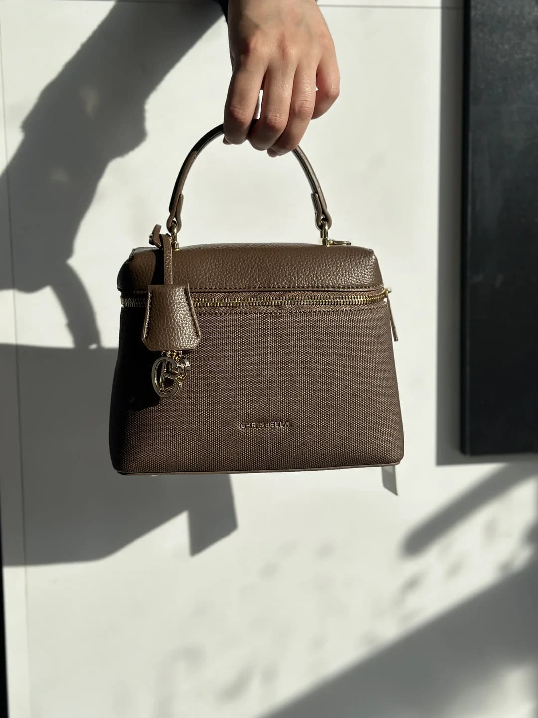 Sac à main en cuir tressé alternative
